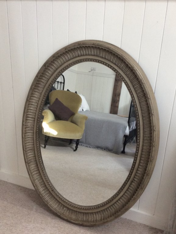 Large Oval Mirror 