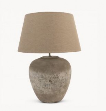 large stone lamp base